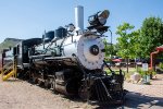 Unknown steamer on display at the Colorado Railroad Museum 